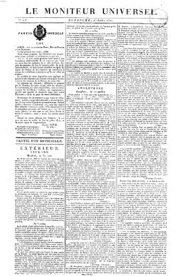 Le moniteur universel Sonntag 16. Juli 1820