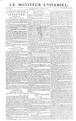 Le moniteur universel Mittwoch 19. Juli 1820