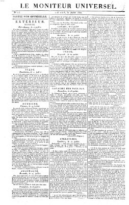 Le moniteur universel Montag 31. Juli 1820