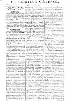 Le moniteur universel Montag 7. August 1820