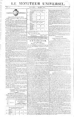 Le moniteur universel Montag 2. Oktober 1820