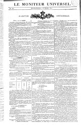 Le moniteur universel Mittwoch 18. Oktober 1820