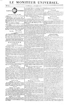 Le moniteur universel Samstag 4. November 1820