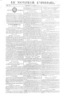 Le moniteur universel Dienstag 21. November 1820