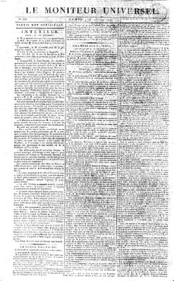 Le moniteur universel Samstag 23. Dezember 1820