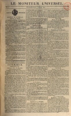 Le moniteur universel Sonntag 7. Januar 1821