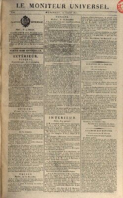 Le moniteur universel Mittwoch 10. Januar 1821