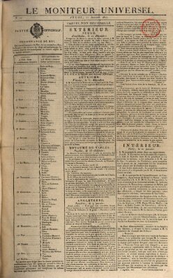 Le moniteur universel Donnerstag 11. Januar 1821