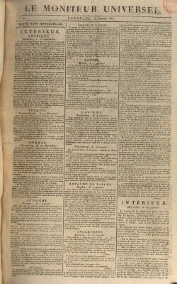 Le moniteur universel Freitag 19. Januar 1821