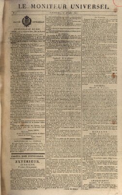 Le moniteur universel Samstag 27. Januar 1821