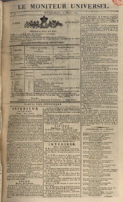 Le moniteur universel Mittwoch 14. Februar 1821