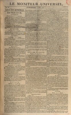 Le moniteur universel Sonntag 4. März 1821