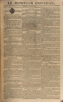 Le moniteur universel Dienstag 6. März 1821