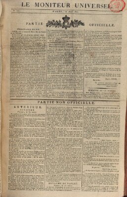 Le moniteur universel Dienstag 10. April 1821