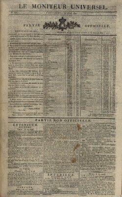 Le moniteur universel Freitag 20. April 1821