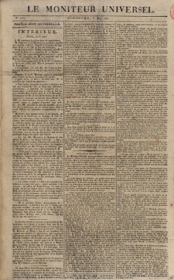 Le moniteur universel Sonntag 6. Mai 1821