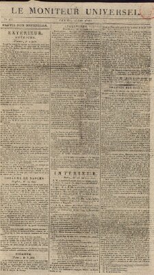 Le moniteur universel Donnerstag 14. Juni 1821