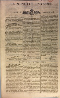 Le moniteur universel Samstag 18. Januar 1823