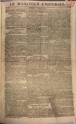 Le moniteur universel Samstag 25. Januar 1823