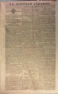 Le moniteur universel Montag 27. Januar 1823