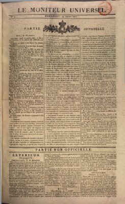 Le moniteur universel Mittwoch 29. Januar 1823