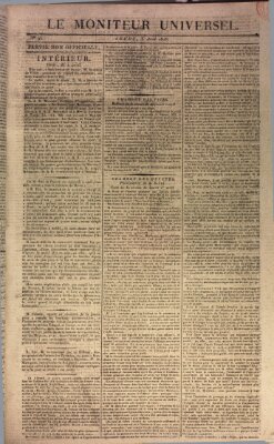 Le moniteur universel Donnerstag 3. April 1823