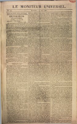 Le moniteur universel Dienstag 29. April 1823