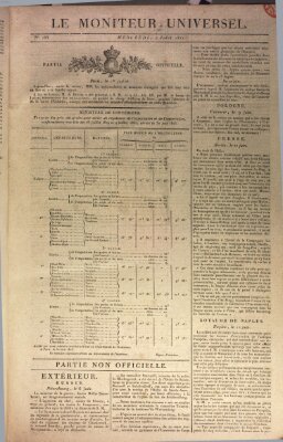 Le moniteur universel Samstag 2. Juli 1825