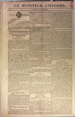 Le moniteur universel Sonntag 3. Juli 1825