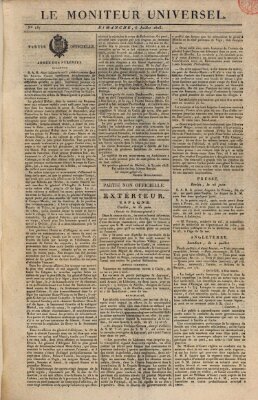 Le moniteur universel Mittwoch 6. Juli 1825