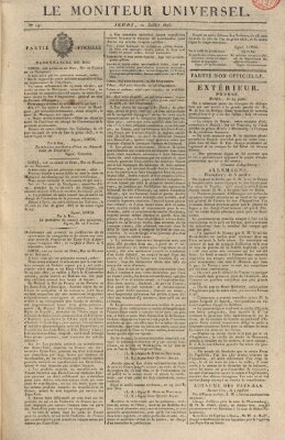 Le moniteur universel Sonntag 10. Juli 1825