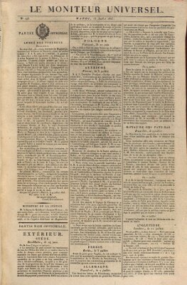 Le moniteur universel Freitag 15. Juli 1825