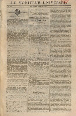 Le moniteur universel Dienstag 19. Juli 1825