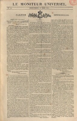 Le moniteur universel Samstag 23. Juli 1825