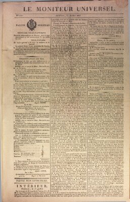 Le moniteur universel Sonntag 31. Juli 1825