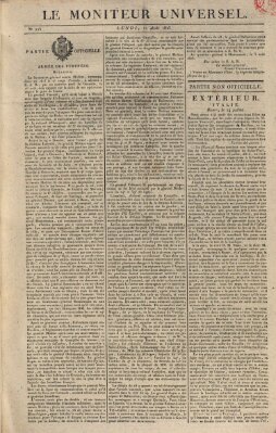 Le moniteur universel Donnerstag 11. August 1825