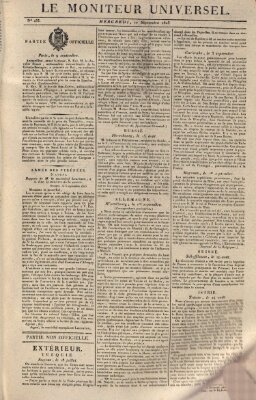 Le moniteur universel Samstag 10. September 1825