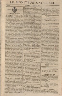 Le moniteur universel Donnerstag 22. September 1825