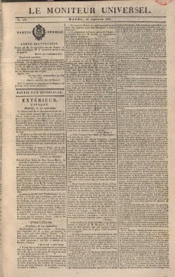 Le moniteur universel Freitag 23. September 1825