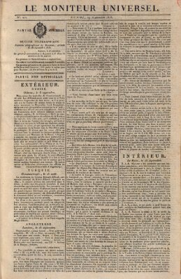 Le moniteur universel Donnerstag 29. September 1825