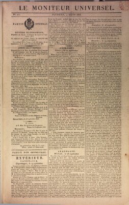 Le moniteur universel Dienstag 4. Oktober 1825