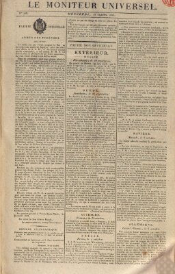 Le moniteur universel Samstag 15. Oktober 1825