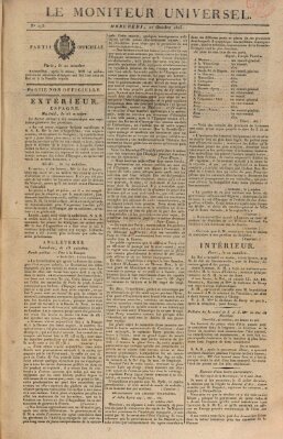 Le moniteur universel Samstag 22. Oktober 1825