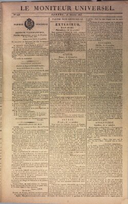 Le moniteur universel Dienstag 25. Oktober 1825