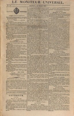 Le moniteur universel Freitag 28. Oktober 1825