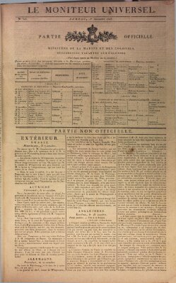 Le moniteur universel Dienstag 1. November 1825