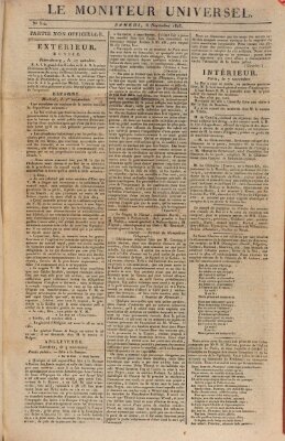 Le moniteur universel Dienstag 8. November 1825