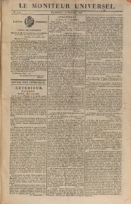 Le moniteur universel Dienstag 15. November 1825