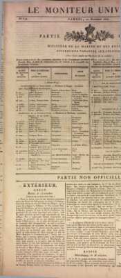 Le moniteur universel Dienstag 22. November 1825