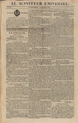 Le moniteur universel Montag 28. November 1825